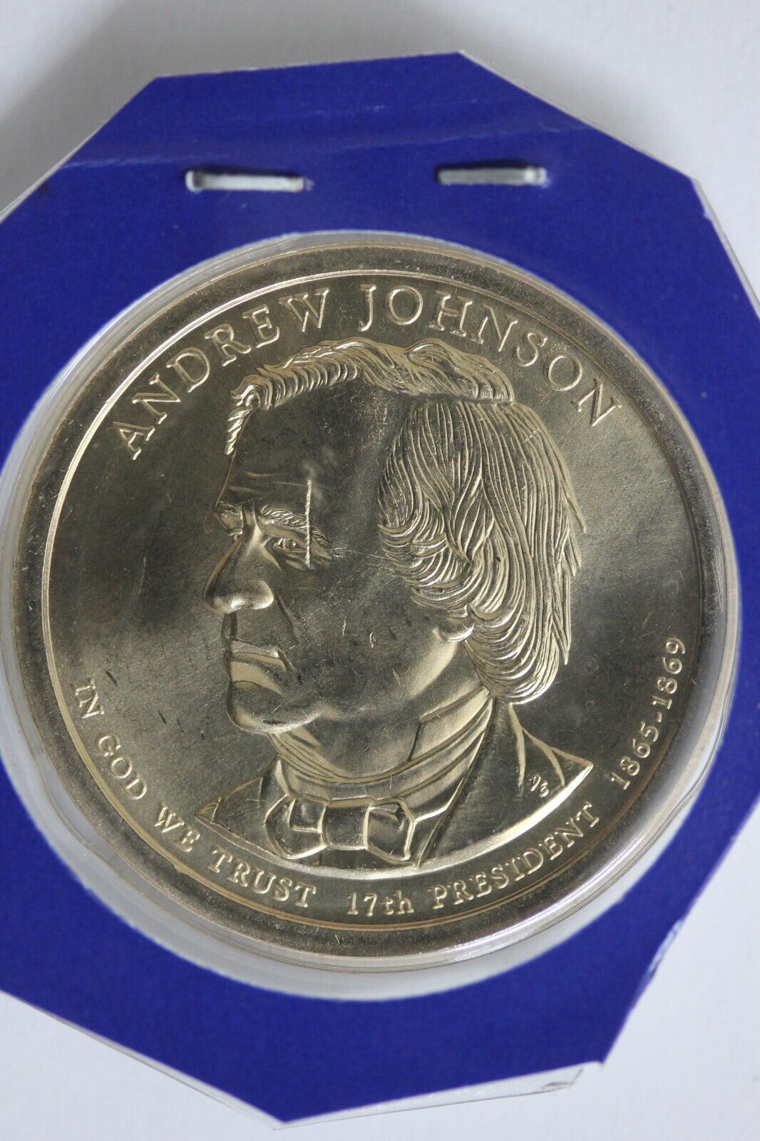 Gem BU 2011 P Andrew Johnson Presidential Dollar Mint Cello Exact Coin TOM 79