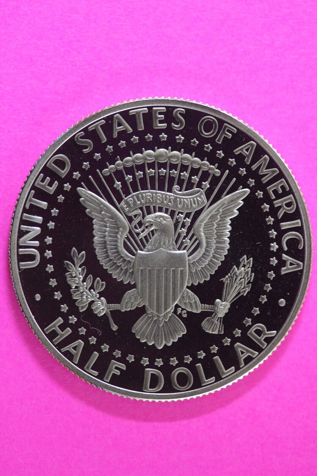Gem Proof 1995 S Clad Kennedy Half Dollar Deep Cameo Same Coin In Pics TOM 04