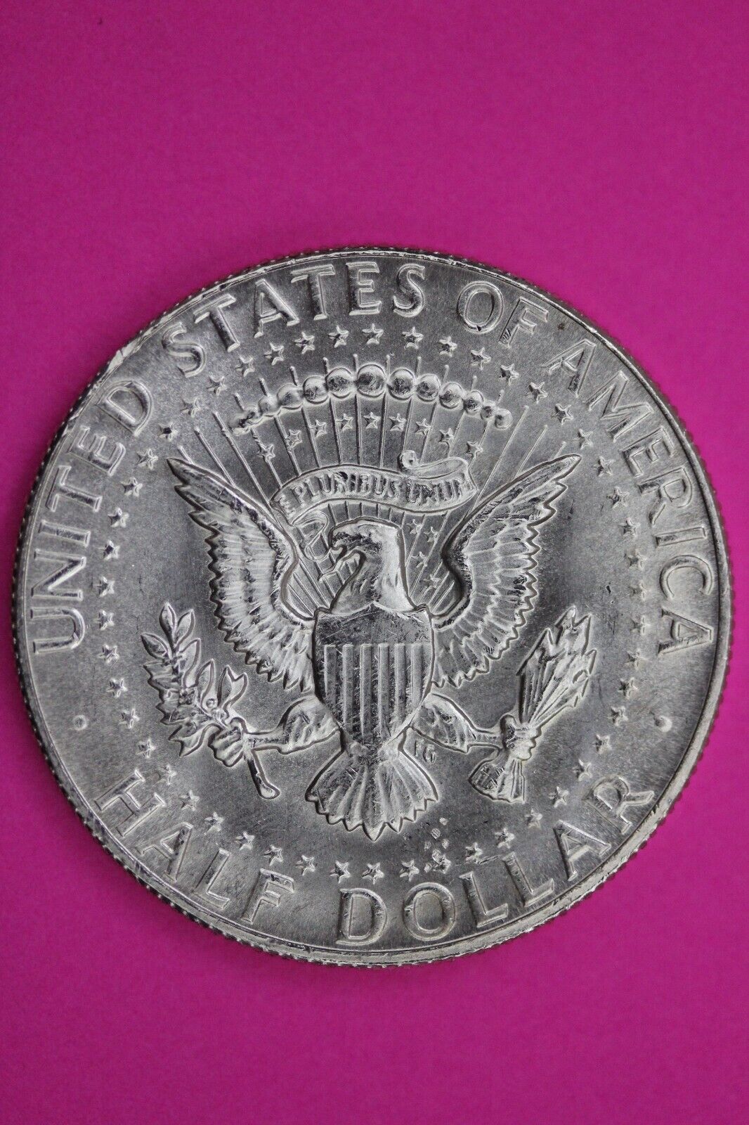 Gem BU 1969 D John F Kennedy Half Dollar 40% Silver Same Coin In Pics TOM 03