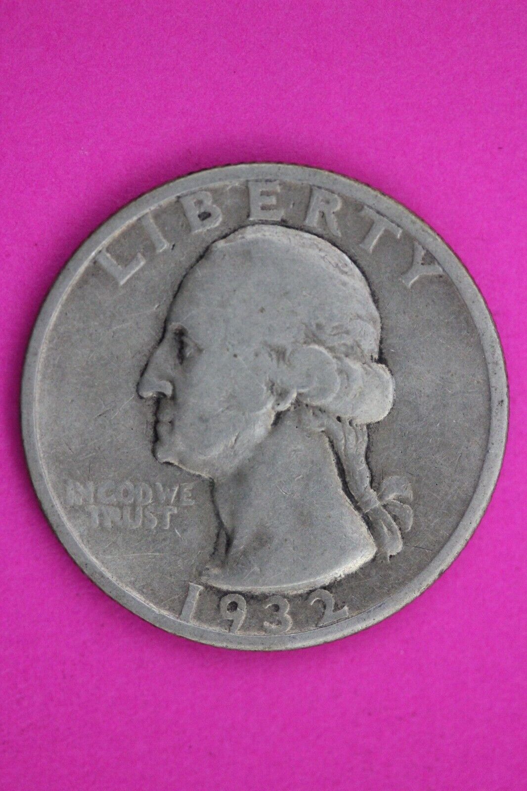 1932 S George Washington Quarter Scarce Semi Key Date Silver Coin 0032