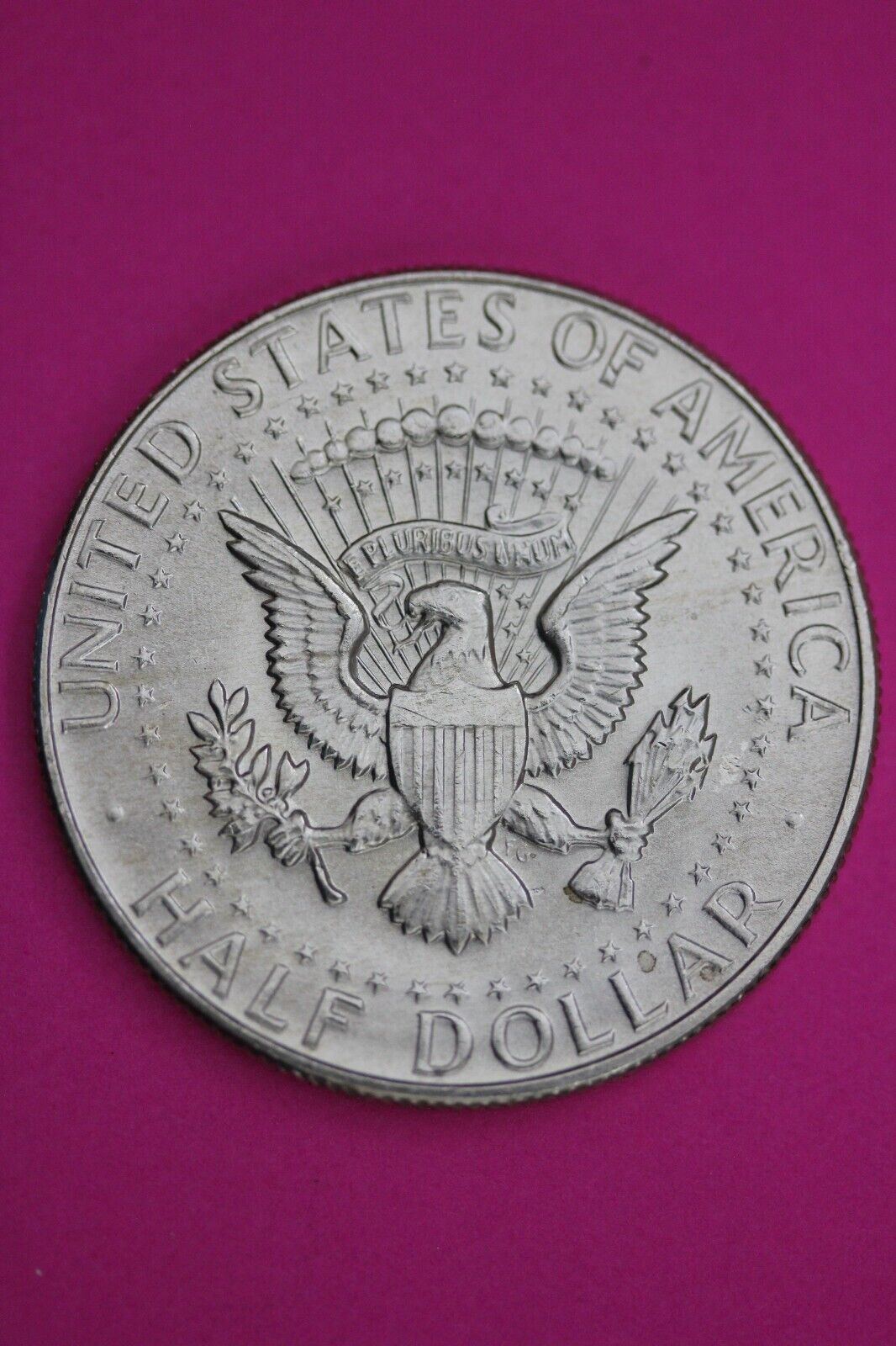 Gem BU 1968 D John F Kennedy Half Dollar 40% Silver Same Coin In Pics TOM 07