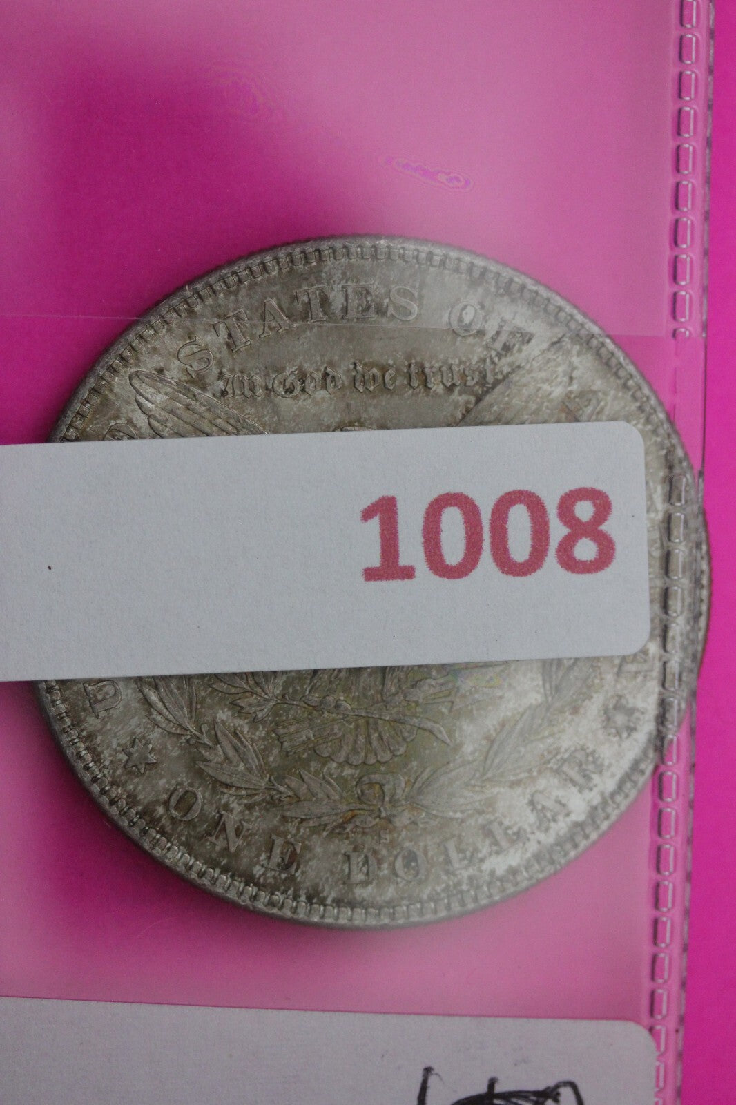 High Grade 1878 S Morgan Liberty Silver Dollar Guaranteed Authentic Coin 1008