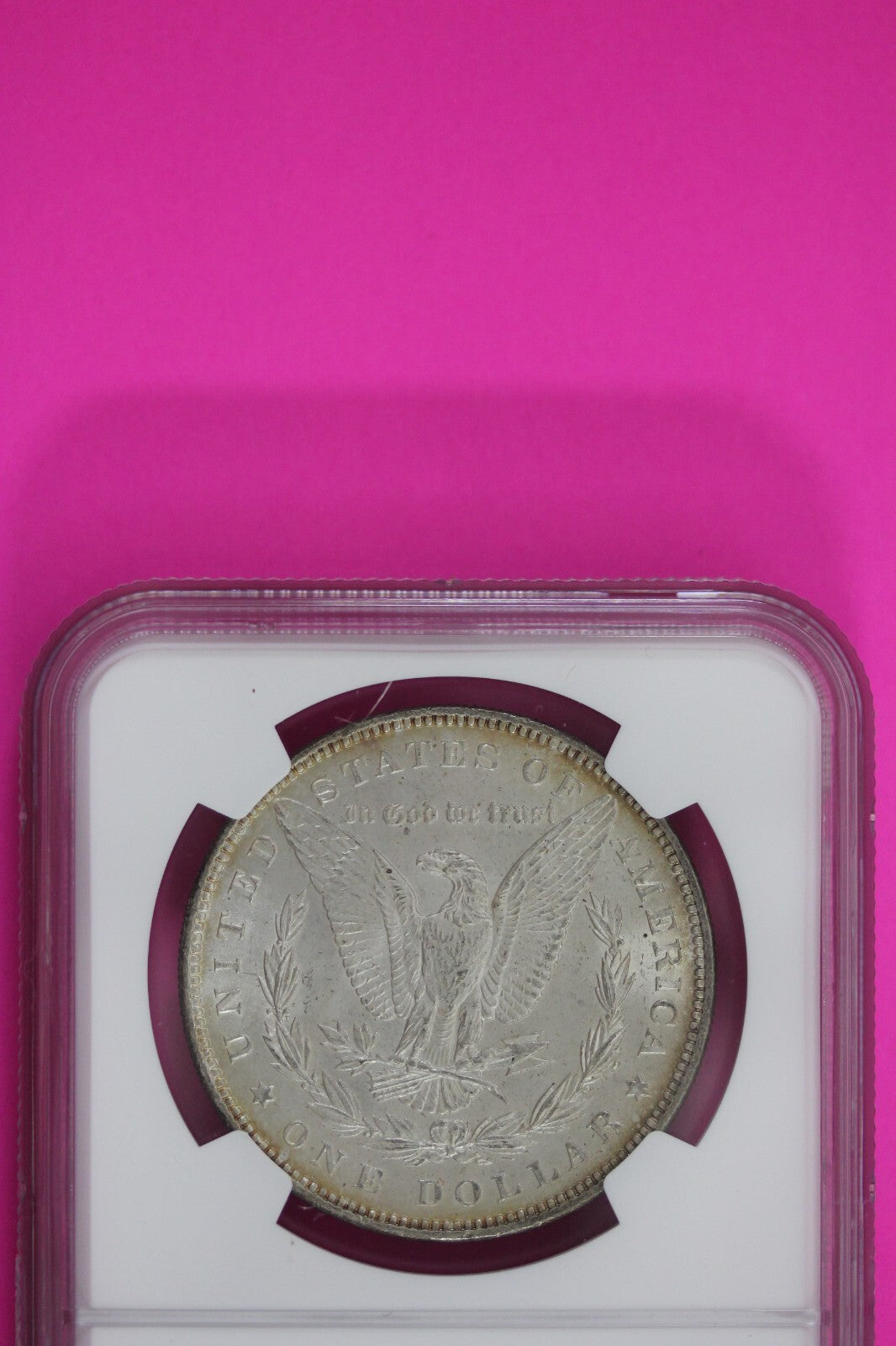Toned 1888 P MS 63 Liberty Morgan Silver Dollar NGC Certified Graded 247