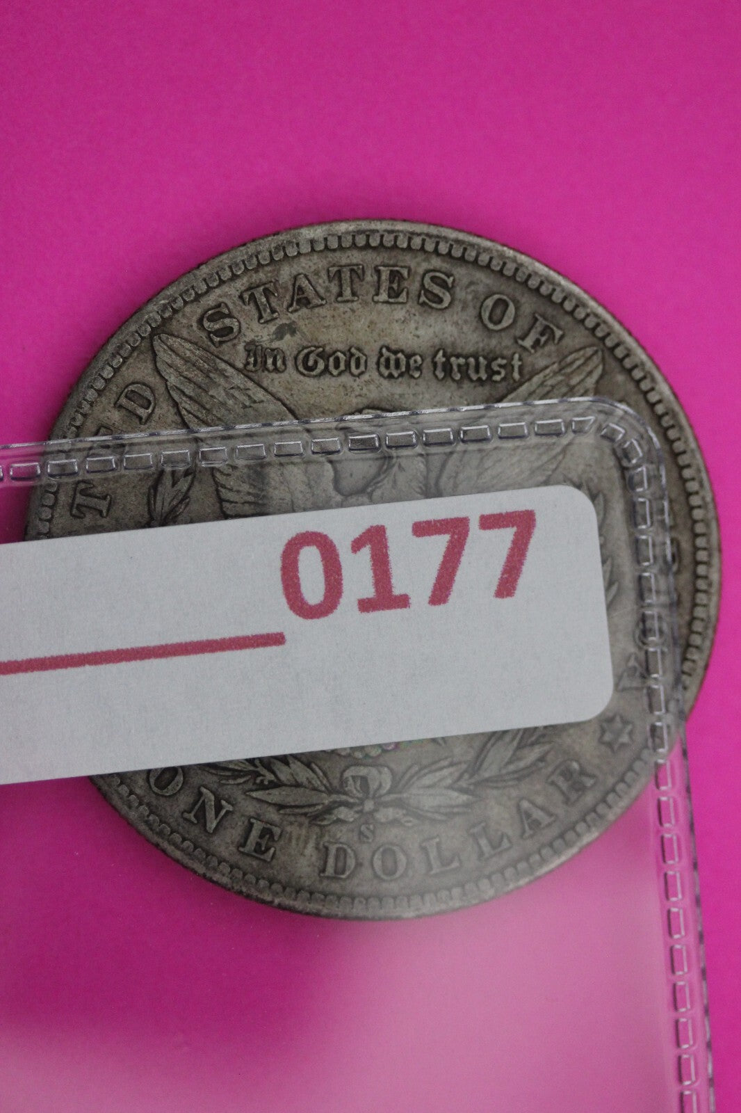 1901 S Morgan Lady Liberty Rare Date Silver Dollar Guaranteed Authentic 0177N