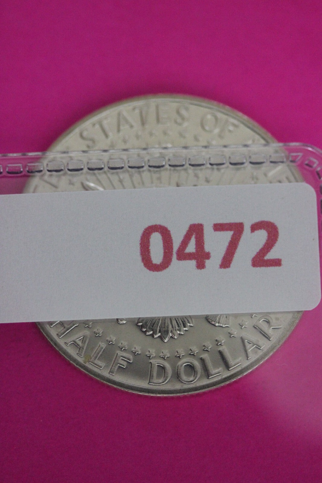 Accented Hair 1964 Proof John F Kennedy Silver Half Dollar Milk Spots N472