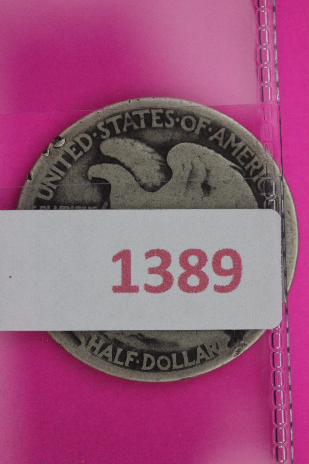 1921 S Walking Liberty Silver Half Dollar Guaranteed Authentic Genuine Coin 1389