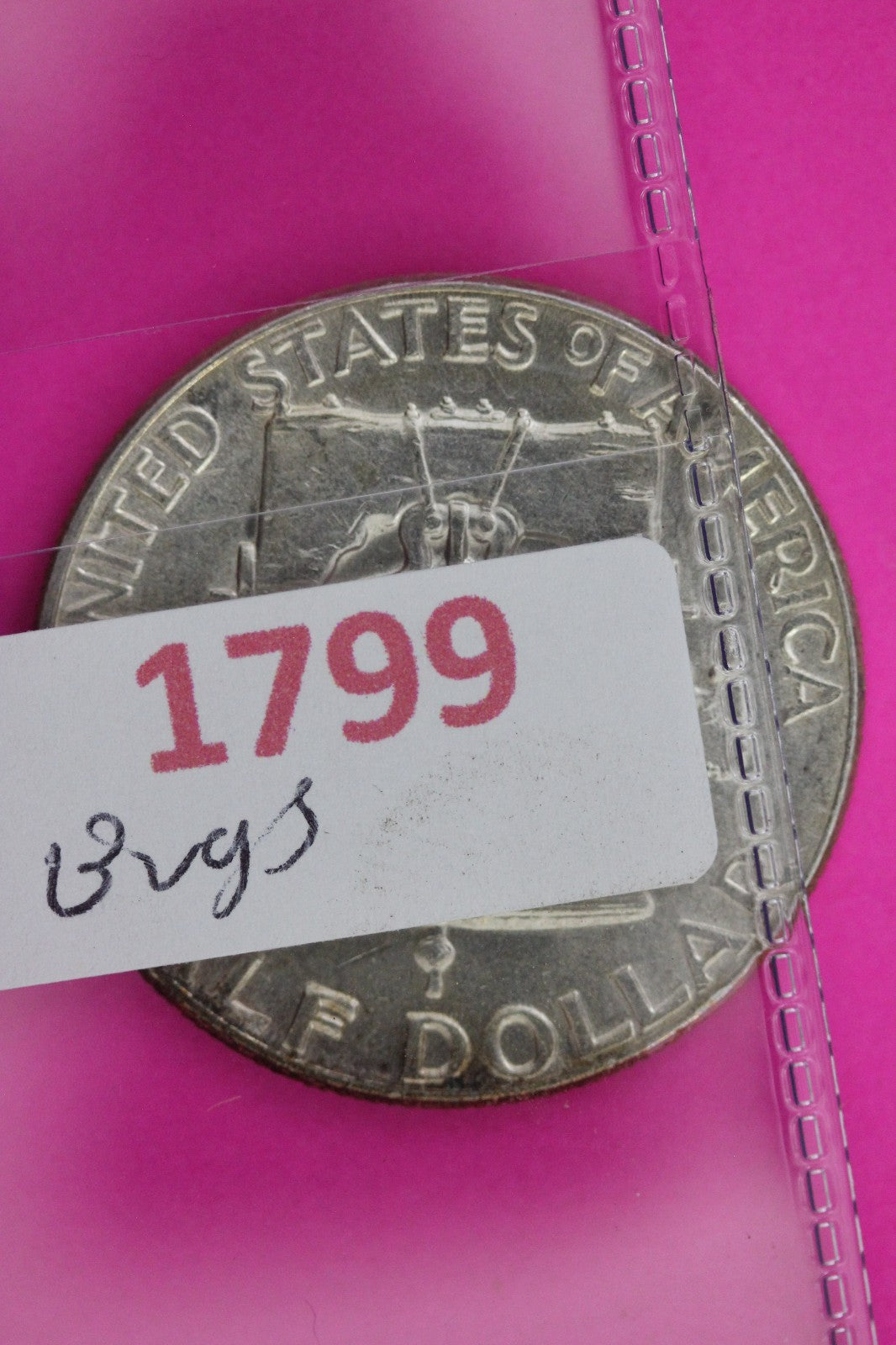 1955 P Bugs Bunny Ben Franklin Half Dollar Silver Coin Guaranteed Authentic 1799