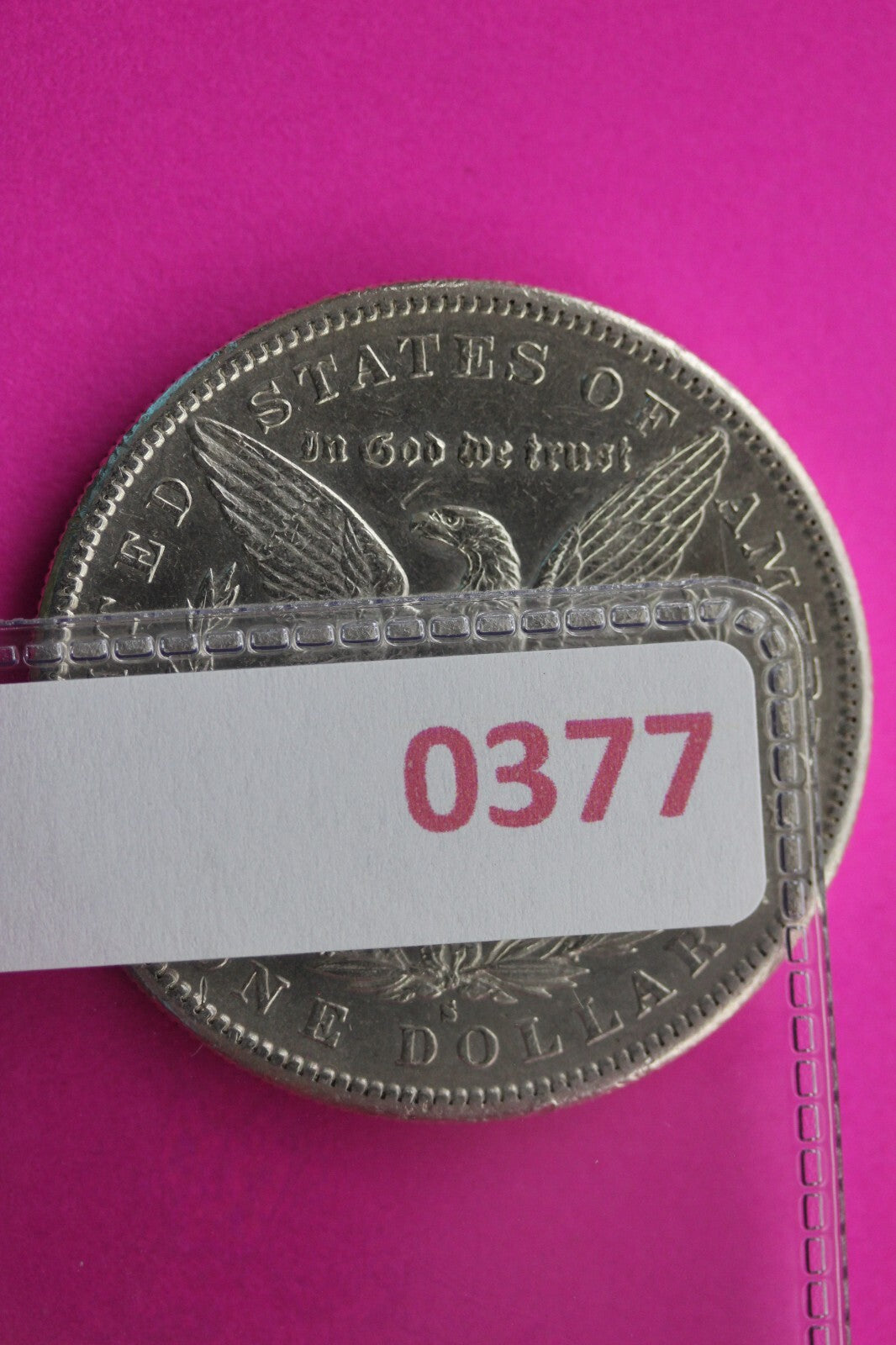 Hi Grade 1886 S Morgan Lady Liberty Rare Date Silver Dollar Authentic Coin 0377N