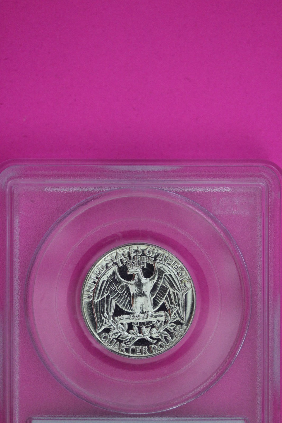 Chipped Slab 1958 PR 66 Washington Silver Quarter PCGS Certified Graded 1258