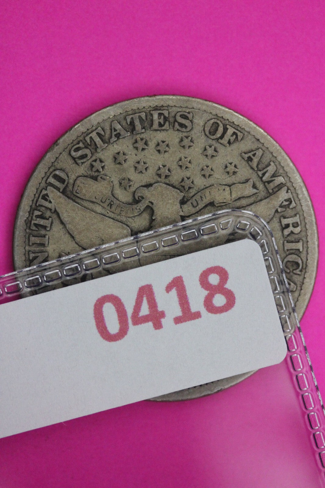 1915 P Barber Liberty Half Dollar Silver Rare Semi Key Date Coin Genuine 0418N