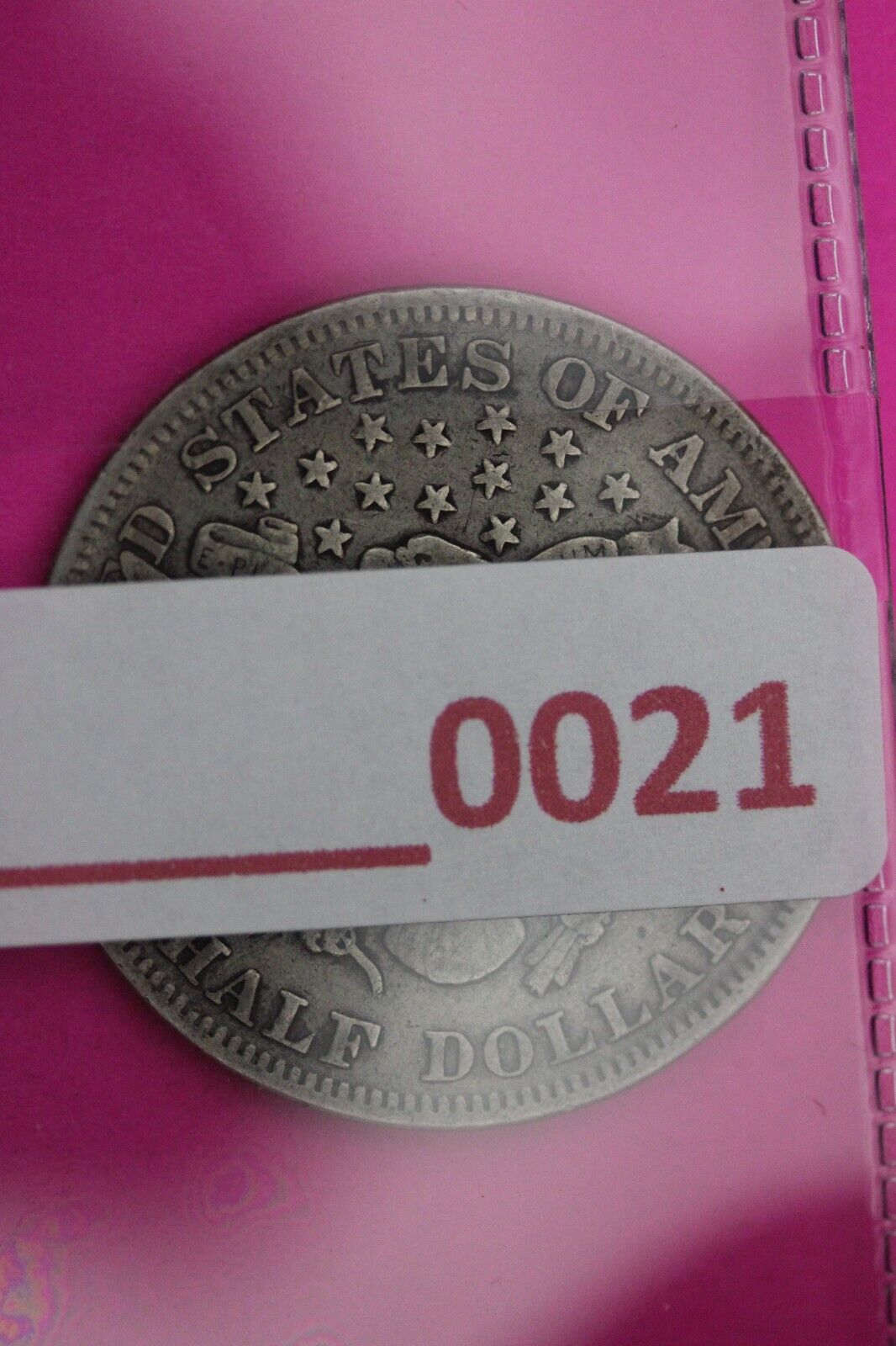 1893 P Barber Liberty Half Dollar Scarce Semi Key Date Silver Old Coin 0021