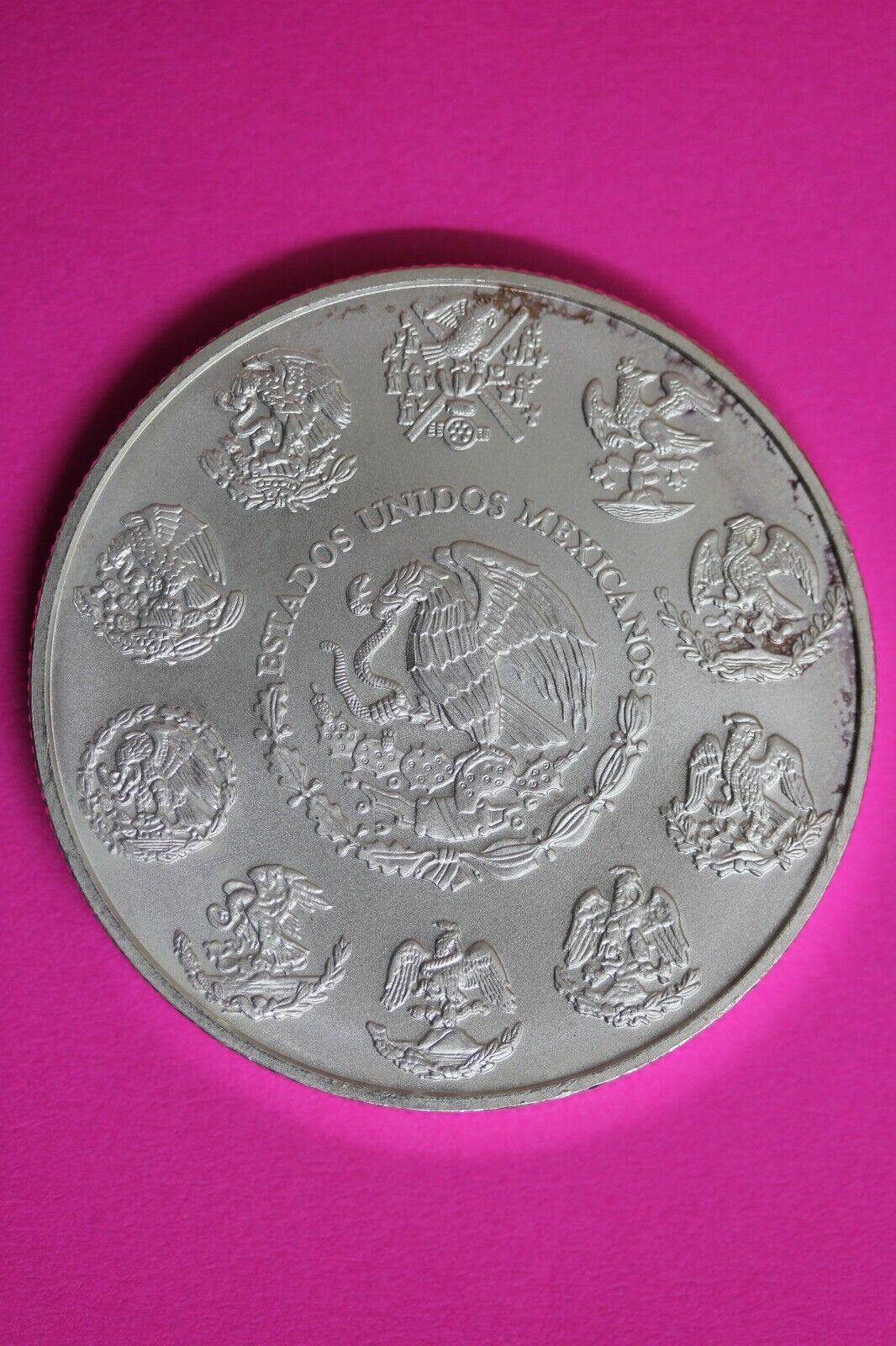 Gem BU 2015 Mexico Libertad Same Coin In Pics 1 Onza 1 OZ .999 Silver Coin 145
