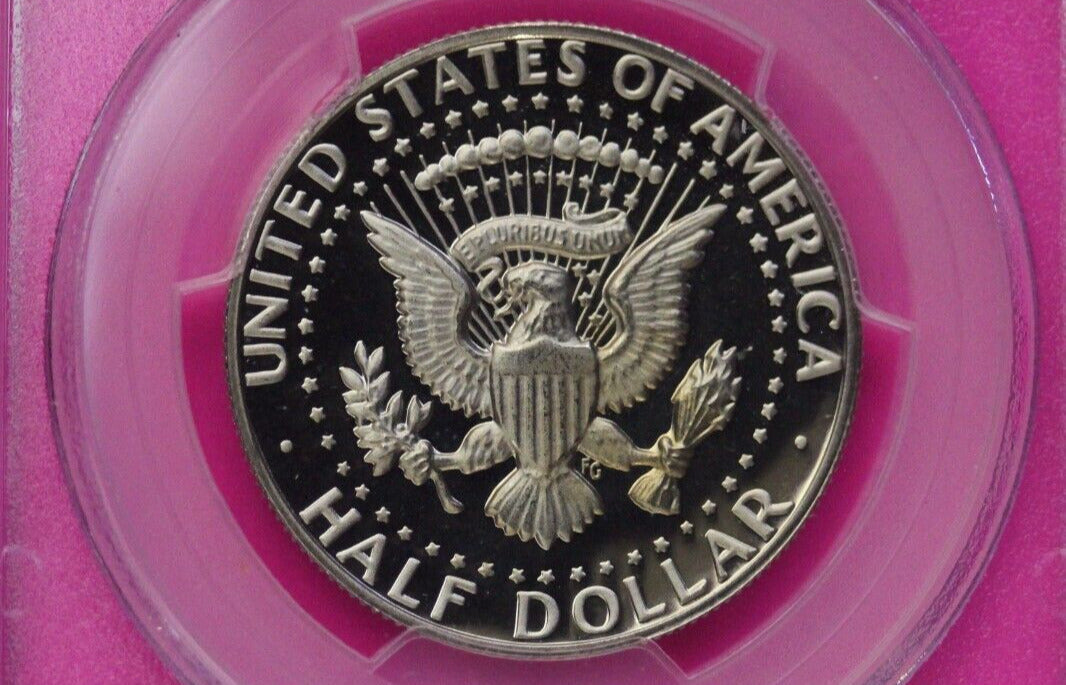 1983 S PR 69 Deep Cameo John Kennedy Clad Half Dollar JFK Label PCGS Slab 1119