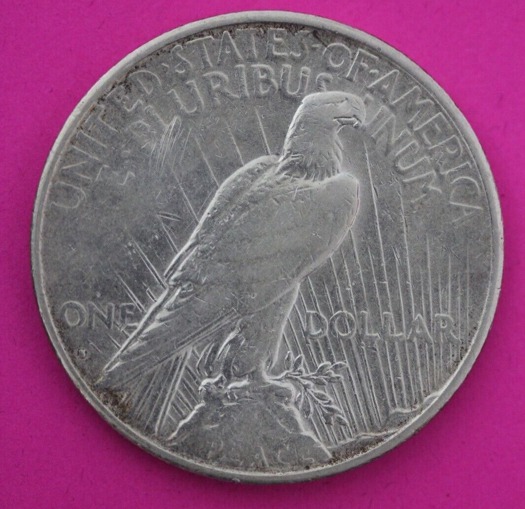 1934 S Liberty Peace Silver Dollar Scarce Semi Key Date Coin San Francisco 87