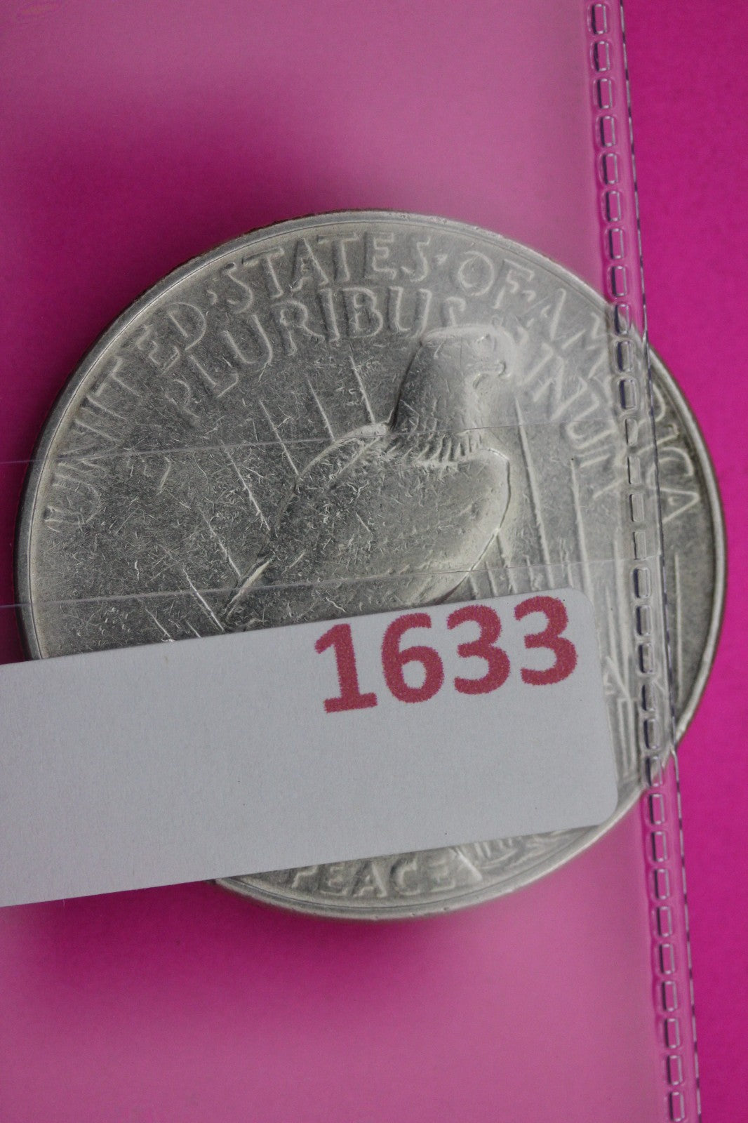 1927 S Peace Liberty Silver Dollar Guaranteed Authentic & Genuine Coin 1633