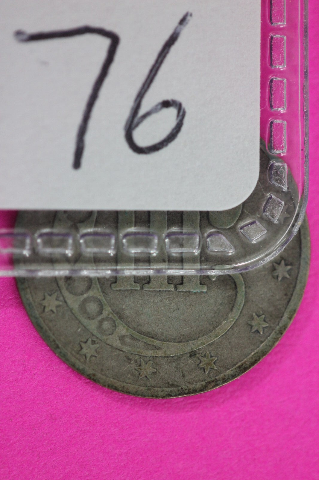 1853 Trime 3 Three Cent Silver Dime Exact Coin Shown In Pics Semi Key Date 76