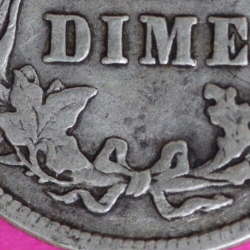 High Grade 1913 P Barber Liberty Dime Scarce Semi Key Date Silver Coin 46