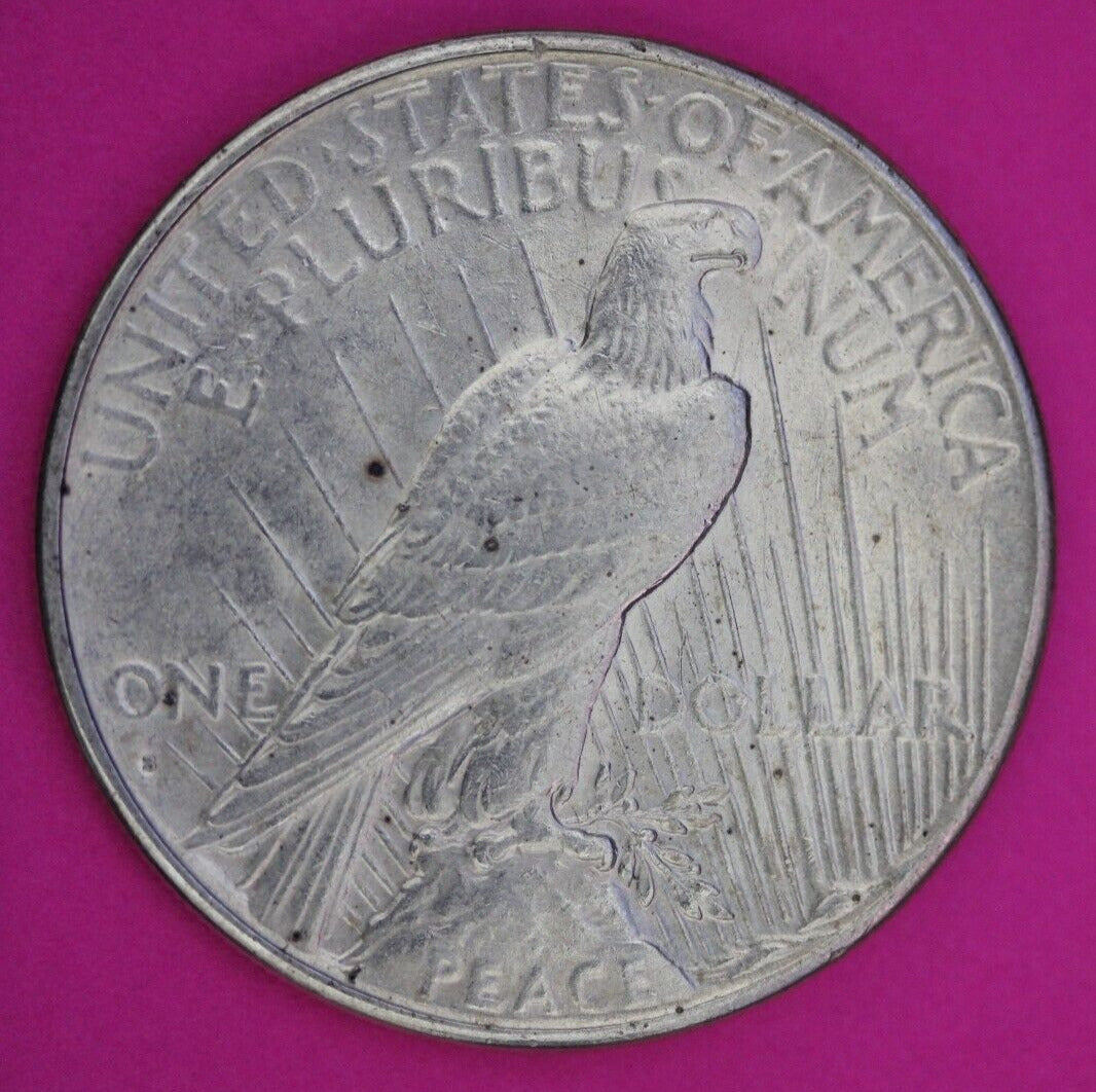 1926 S Liberty Peace Silver Dollar Scarce Semi Key Date San Francisco Coin 62