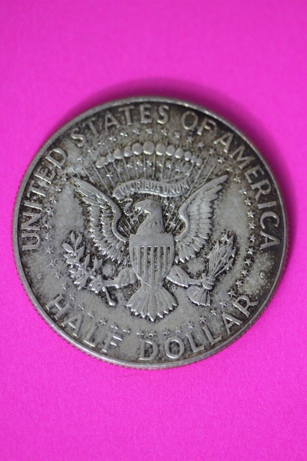 Nicely Toned 1964 P John F Kennedy Silver Half Dollar Exact Gem Coin Shown 06