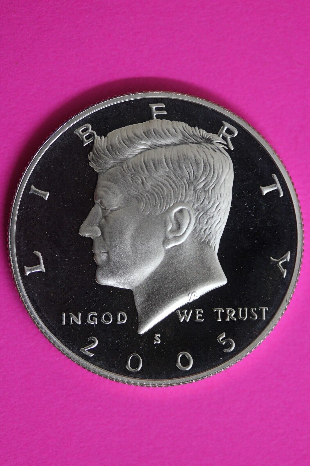 GEM Proof Silver 2005 S John F Kennedy Half Dollar Exact Coin Shown Tom 30