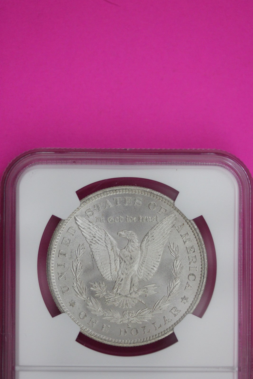 1880 S MS 63 Liberty Morgan Silver Dollar NGC Certified Graded Authentic 1008