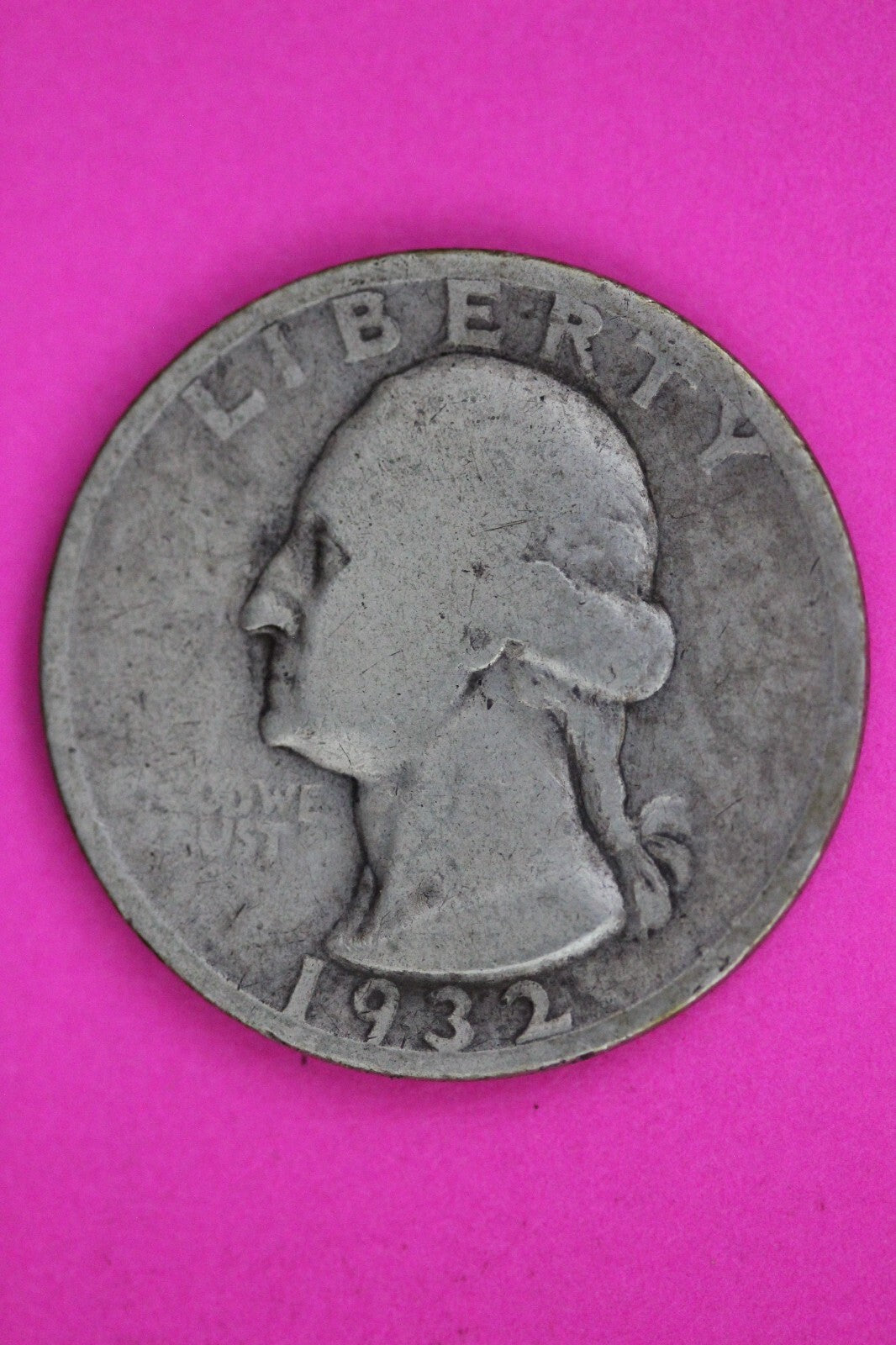 1932 S George Washington Silver Quarter Guaranteed Autthentic Genuine Coin 1475