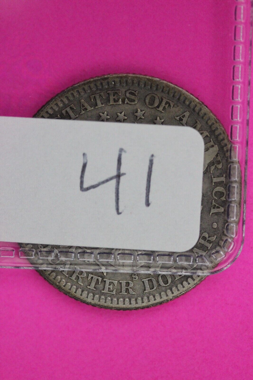 1905 S Barber Liberty Silver Quarter Scarce Semi Key Date Coin San Francisco 41