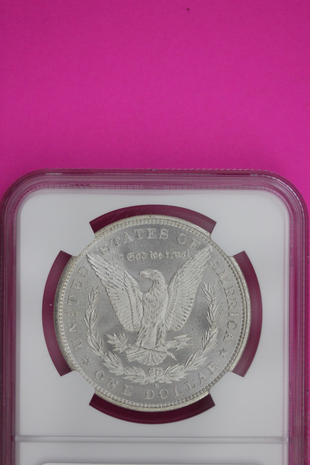 1880 S MS 63 Liberty Morgan Silver Dollar NGC Certified Graded Authentic 1020