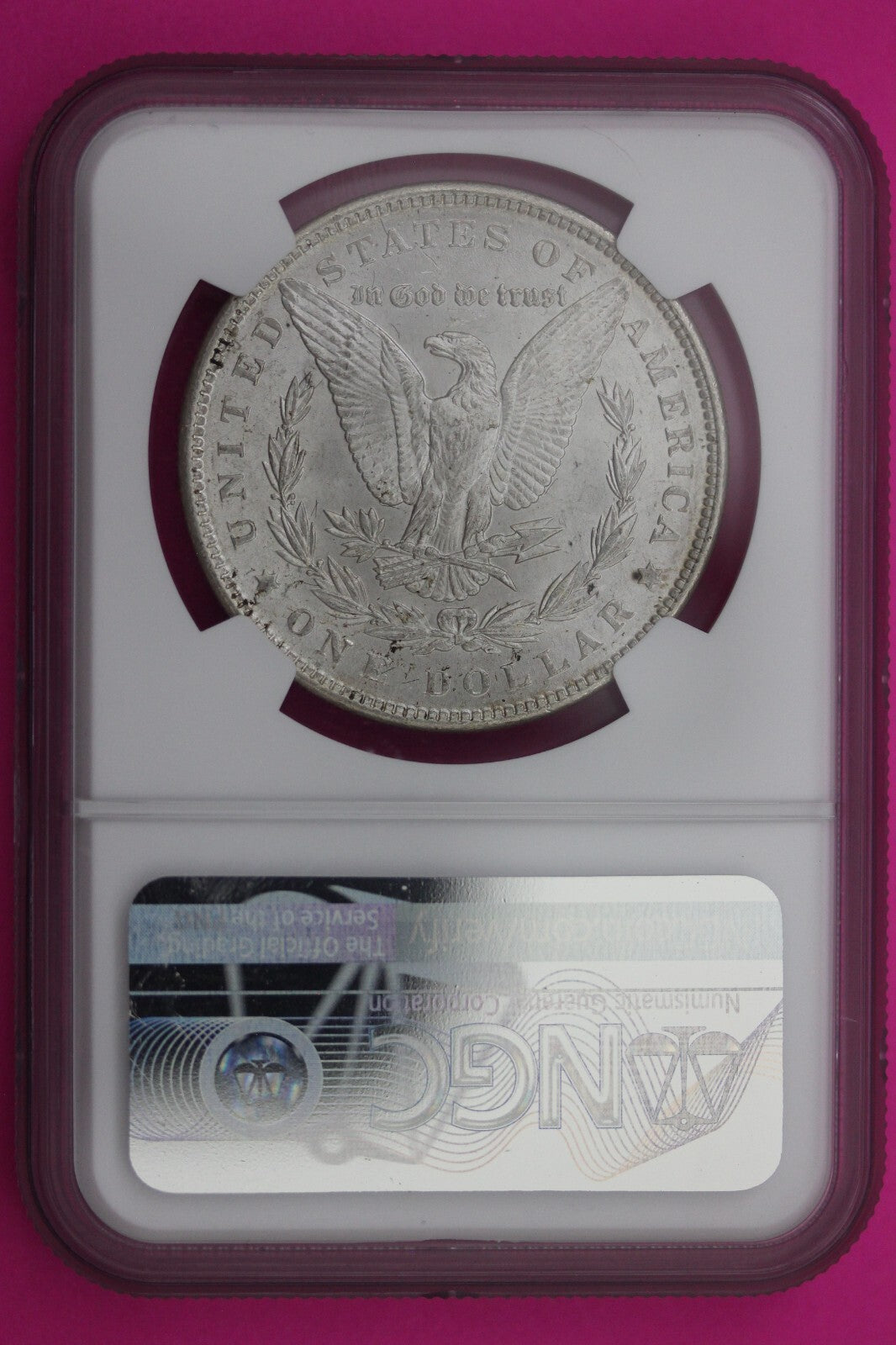 1890 P MS 63 Liberty Morgan Silver Dollar NGC Certified Graded Authentic 368