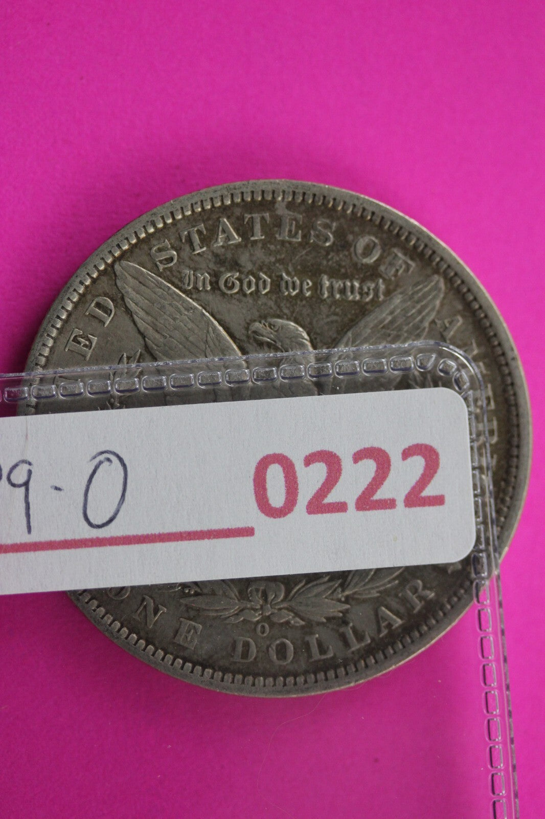 1889 O Morgan Lady Liberty Rare Date Silver Dollar Guaranteed Authentic 0222N