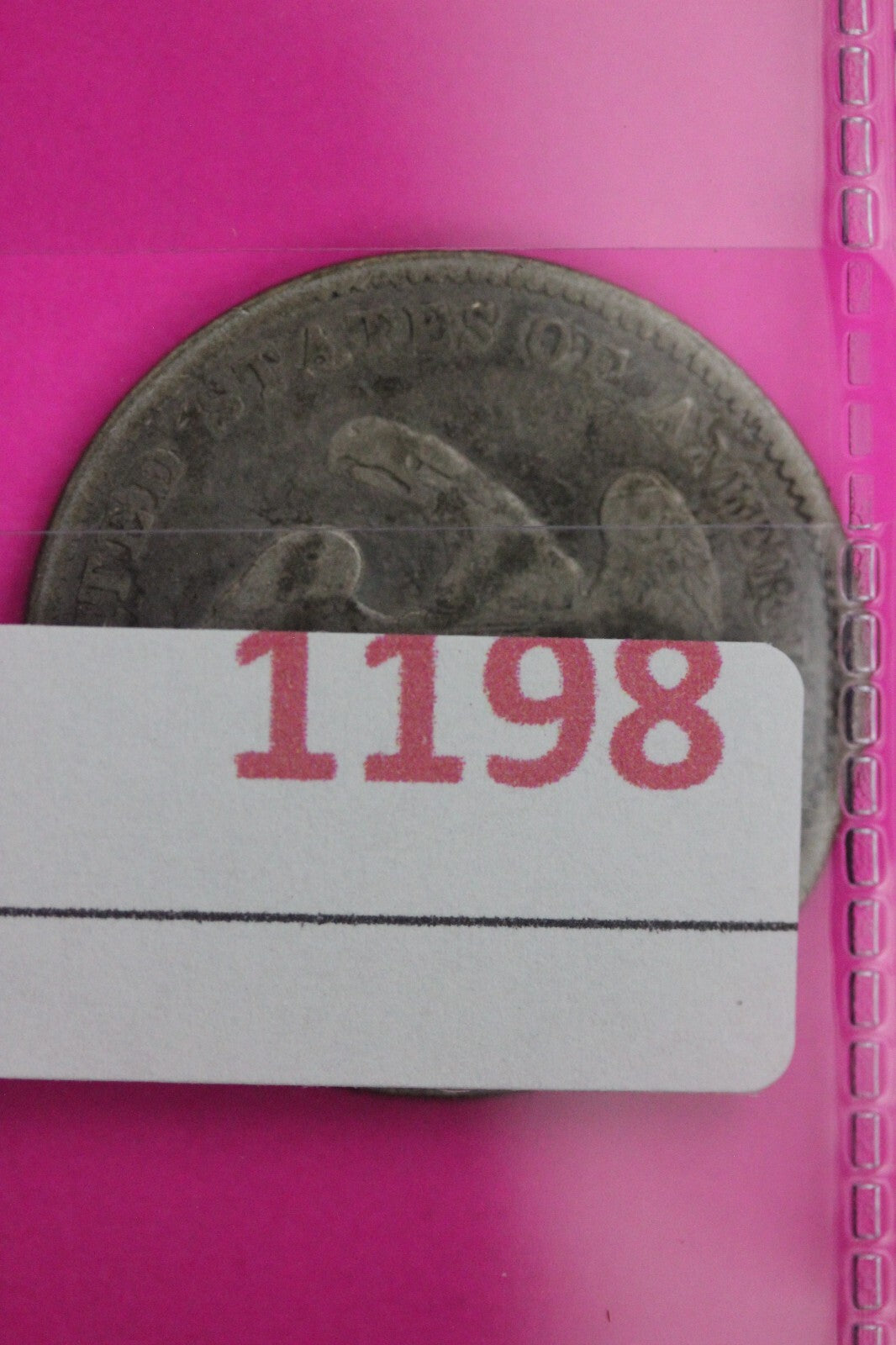 1834 Bust Cap Quarter Lady Liberty Guaranteed Authentic & Genuine Coin 1198