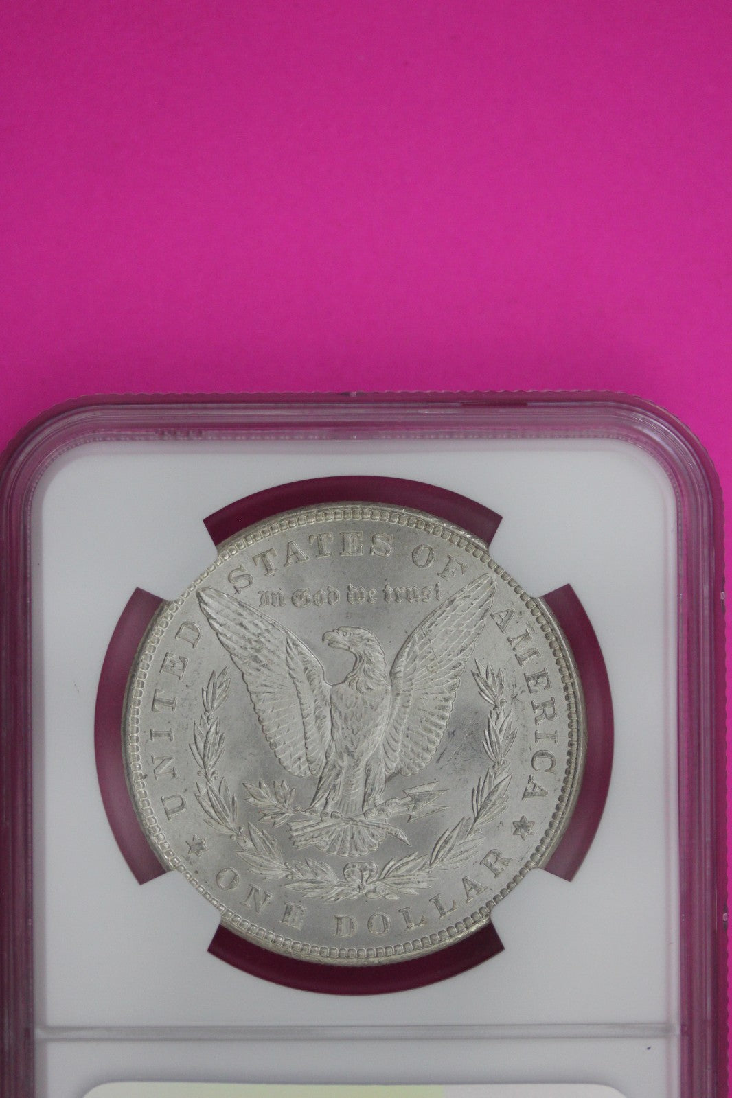 1883 P MS 63 Liberty Morgan Silver Dollar NGC Certified Graded Authentic 1046