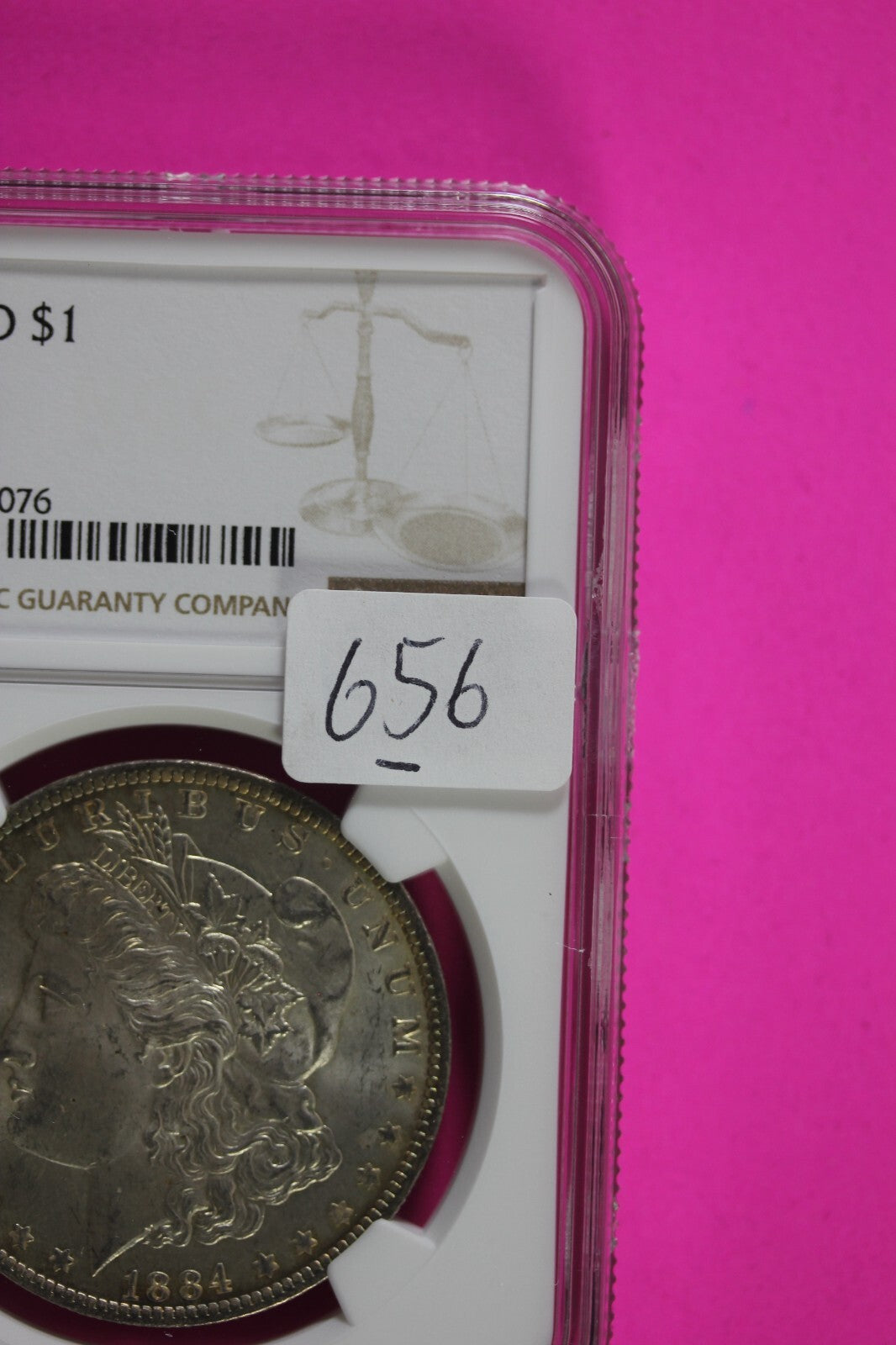 1884 O MS 64 Liberty Morgan Silver Dollar NGC Certified Graded Authentic 656