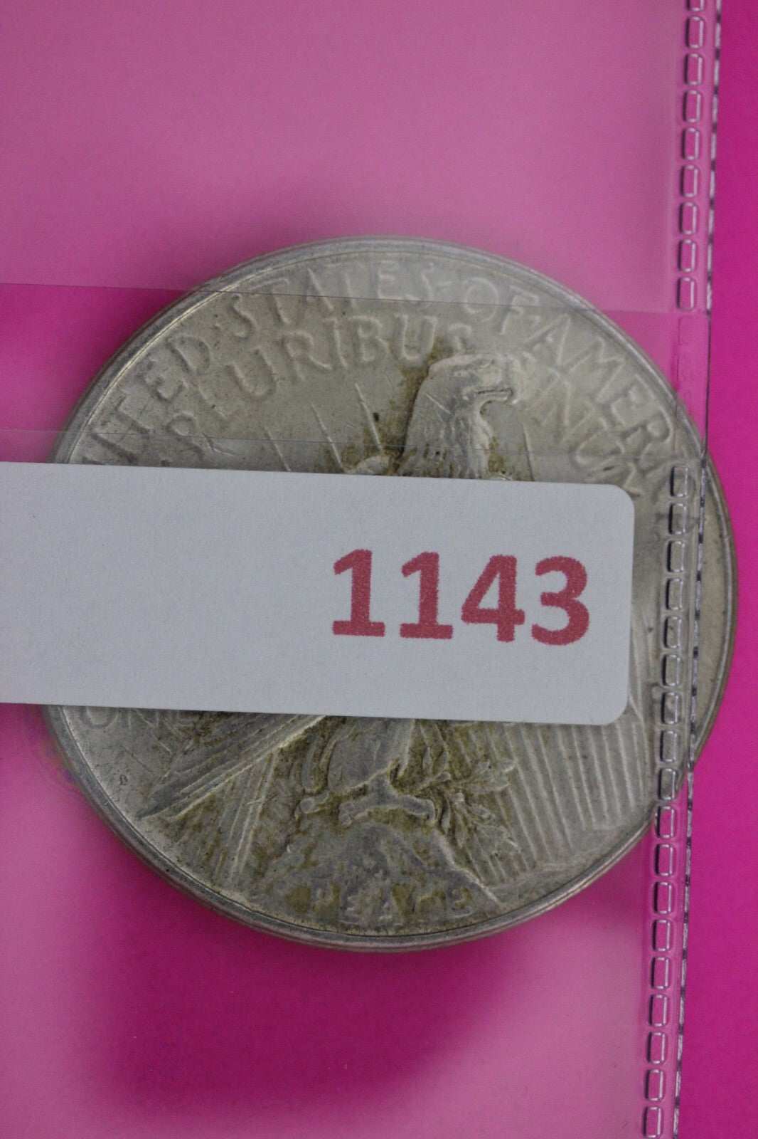 High Grade 1923 D Peace Liberty Silver Dollar Guaranteed Authentic Coin 1143