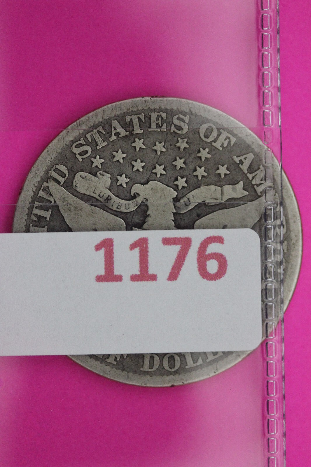 1895 P Barber Liberty Half Dollar Silver Coin Guaranteed Authentic Genuine 1176