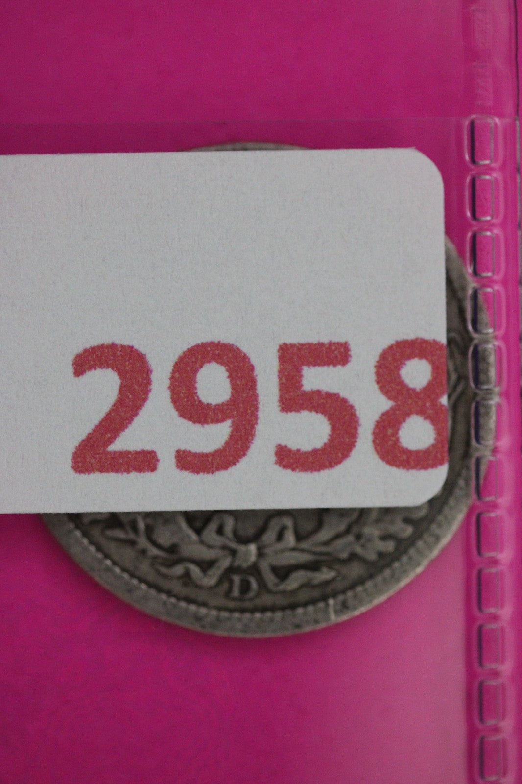 1910 D Barber Liberty Dime Silver Guaranteed Authentic & Genuine Coin 2958