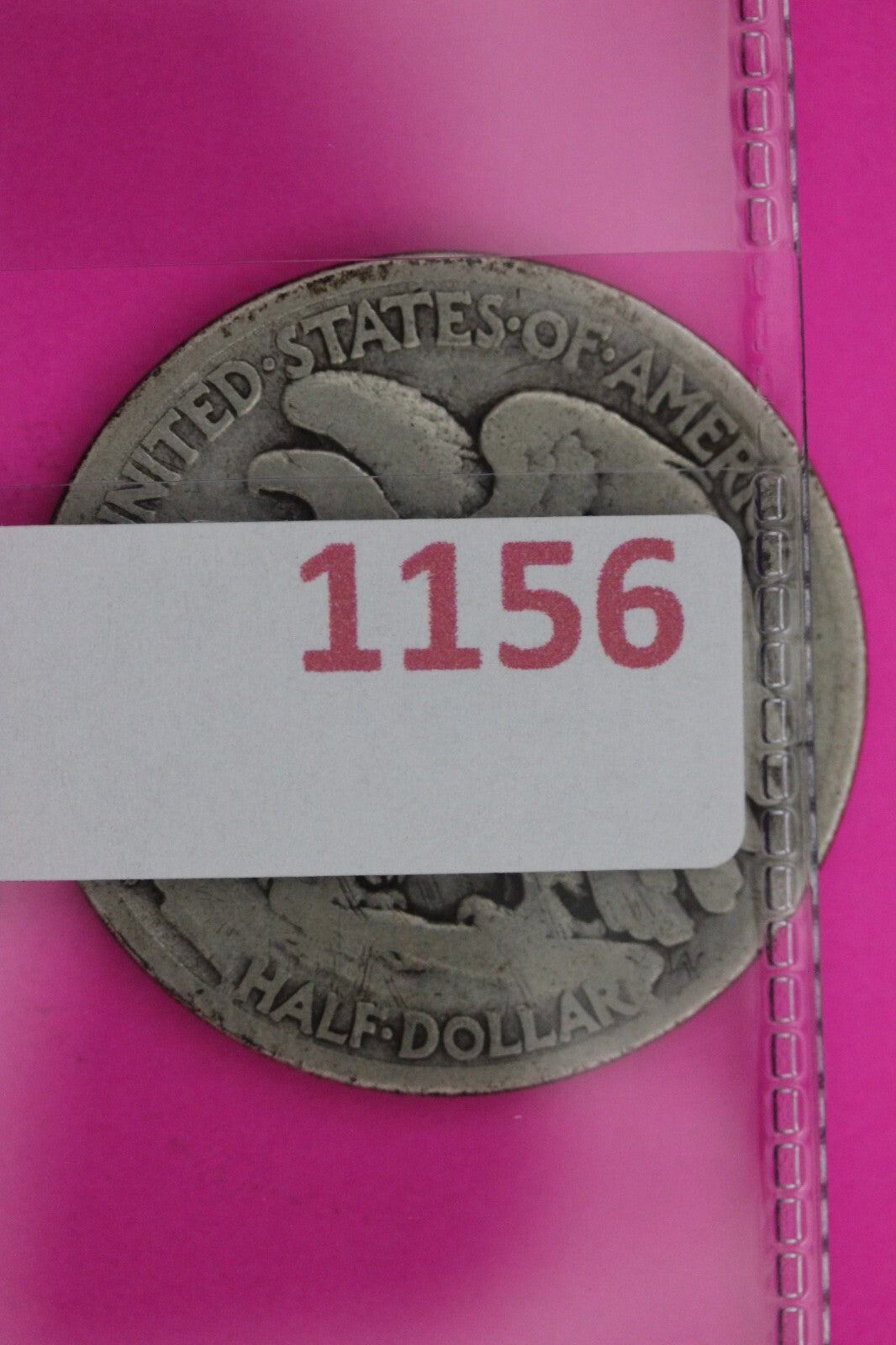 1919 D Walking Liberty Silver Half Dollar Guaranteed Authentic Genuine Coin 1156