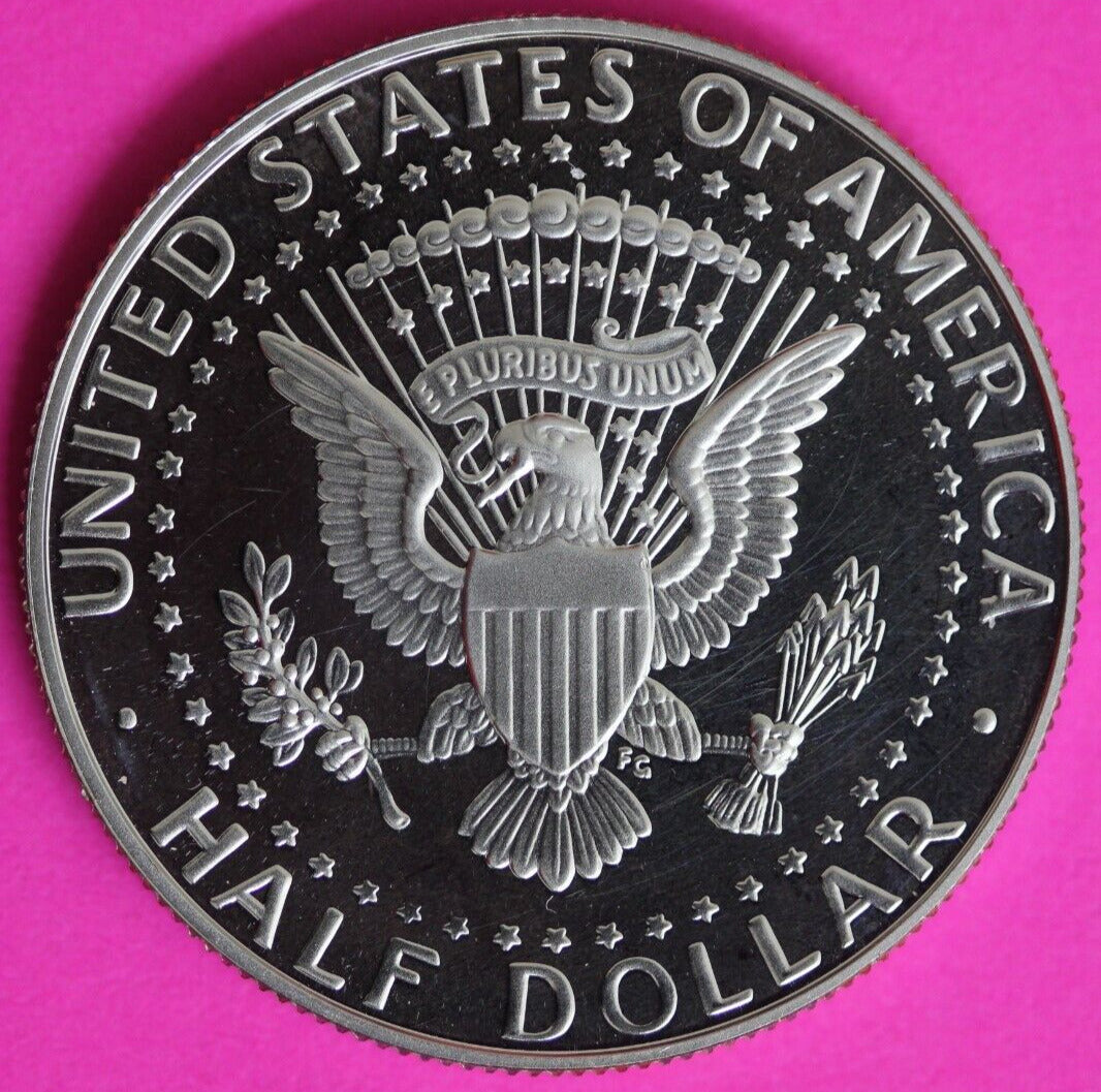 GEM Proof Silver 1999 S John F Kennedy Half Dollar Exact Coin Shown Tom 56