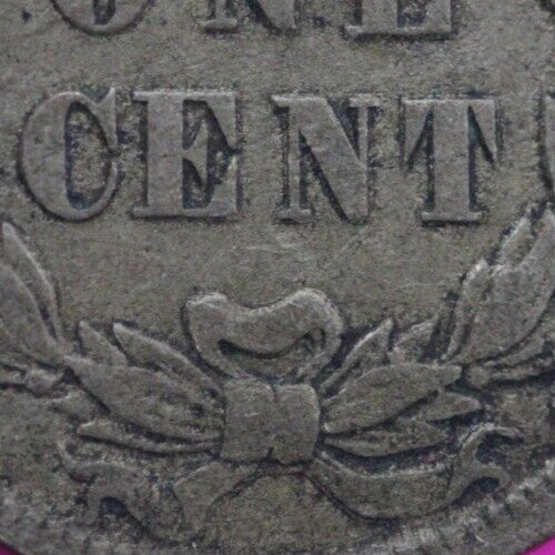 1859 Copper Nickel Indian Head Cent Penny Exact Early Type Coin Pictured 27