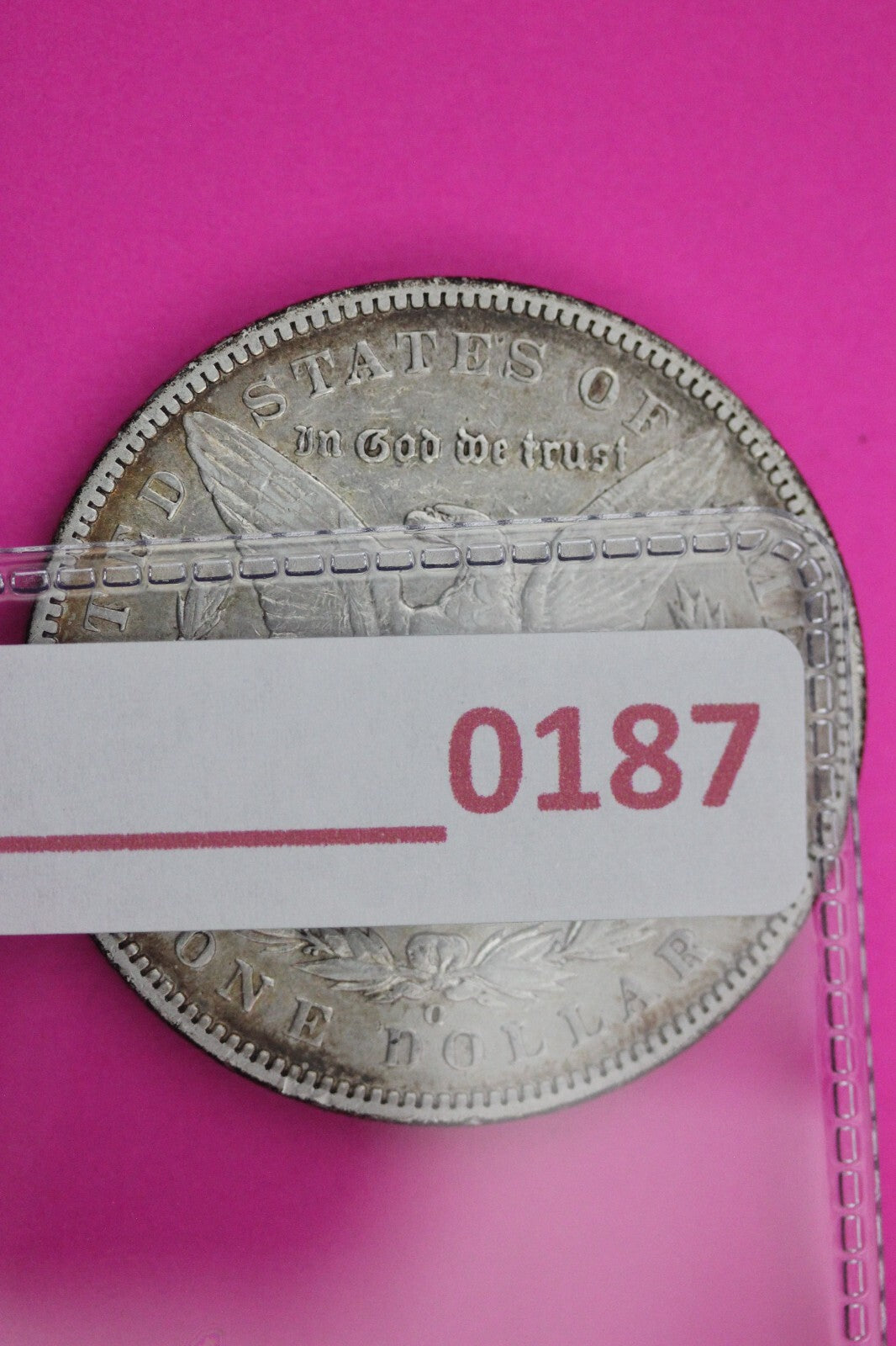 1894 O Morgan Lady Liberty Rare Date Silver Dollar Guaranteed Authentic 0187N