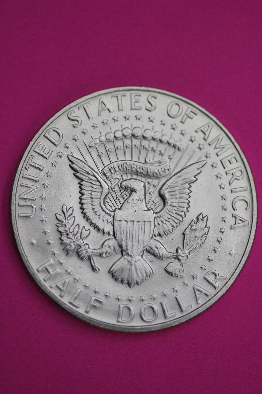 Gem BU 1968 D John F Kennedy Half Dollar 40% Silver Same Coin In Pics TOM 10