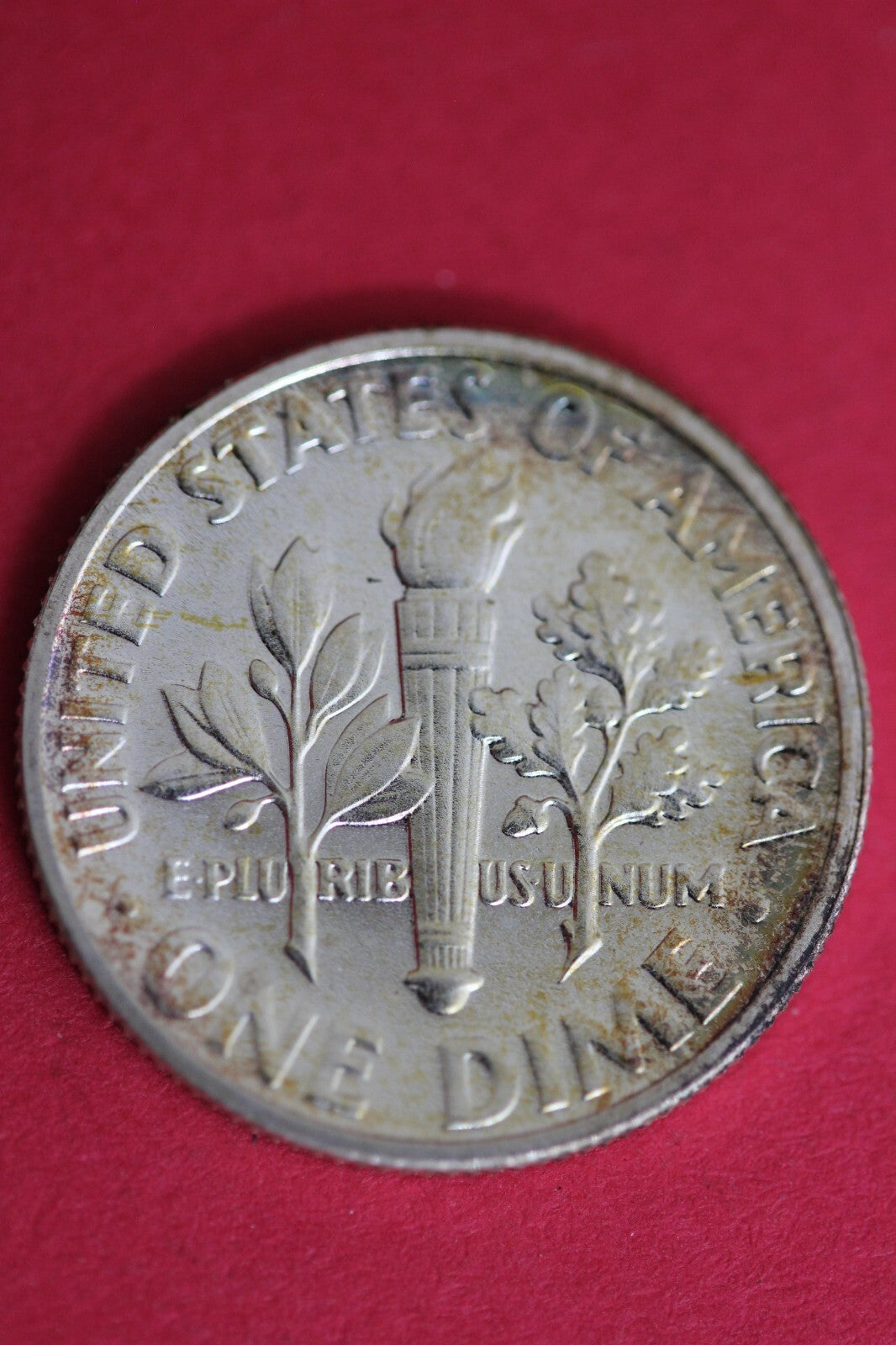 Toned 1963 Silver Proof Roosevelt Dime Exact Coin Shown Fast Shipping OCE 89