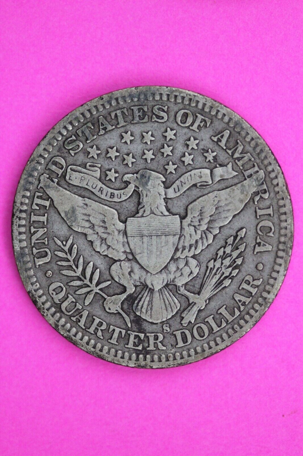1903 S Barber Liberty Silver Quarter Scarce Semi Key Date Coin San Francisco 71