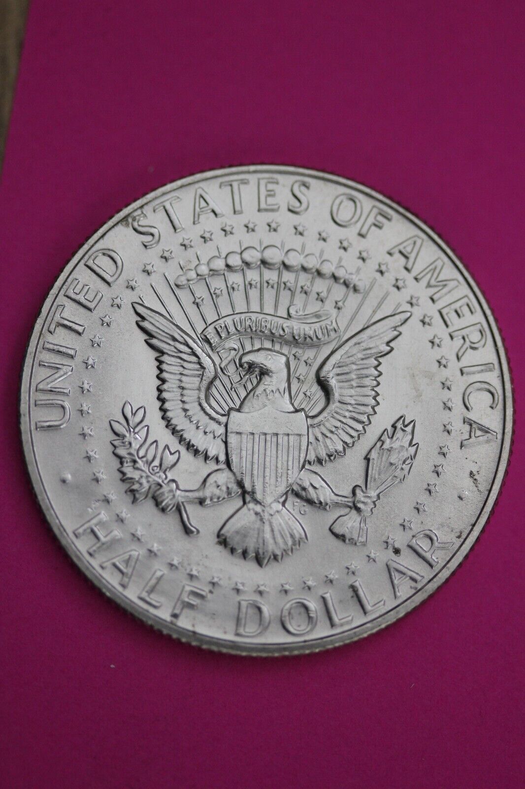 Gem BU 1968 D John F Kennedy Half Dollar 40% Silver Same Coin In Pics TOM 01