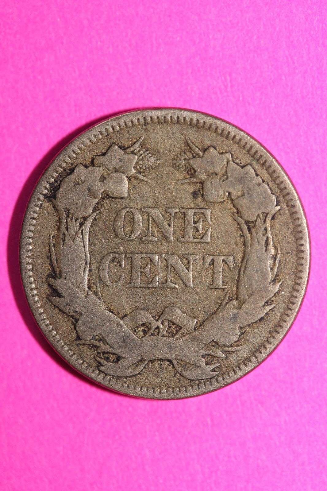 1858 Flying Eagle Cent Penny Exact Scarce Early Type Exact Coin as Pictured 59