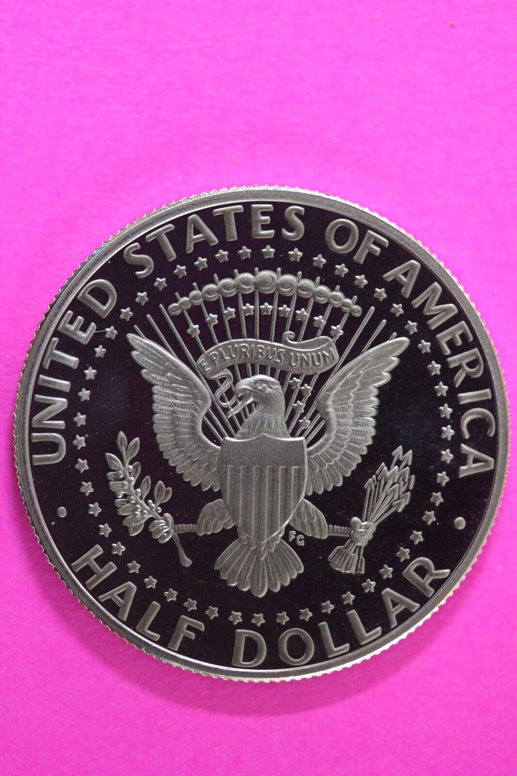 Gem Proof 1995 S Clad Kennedy Half Dollar Deep Cameo Same Coin In Pics TOM 15