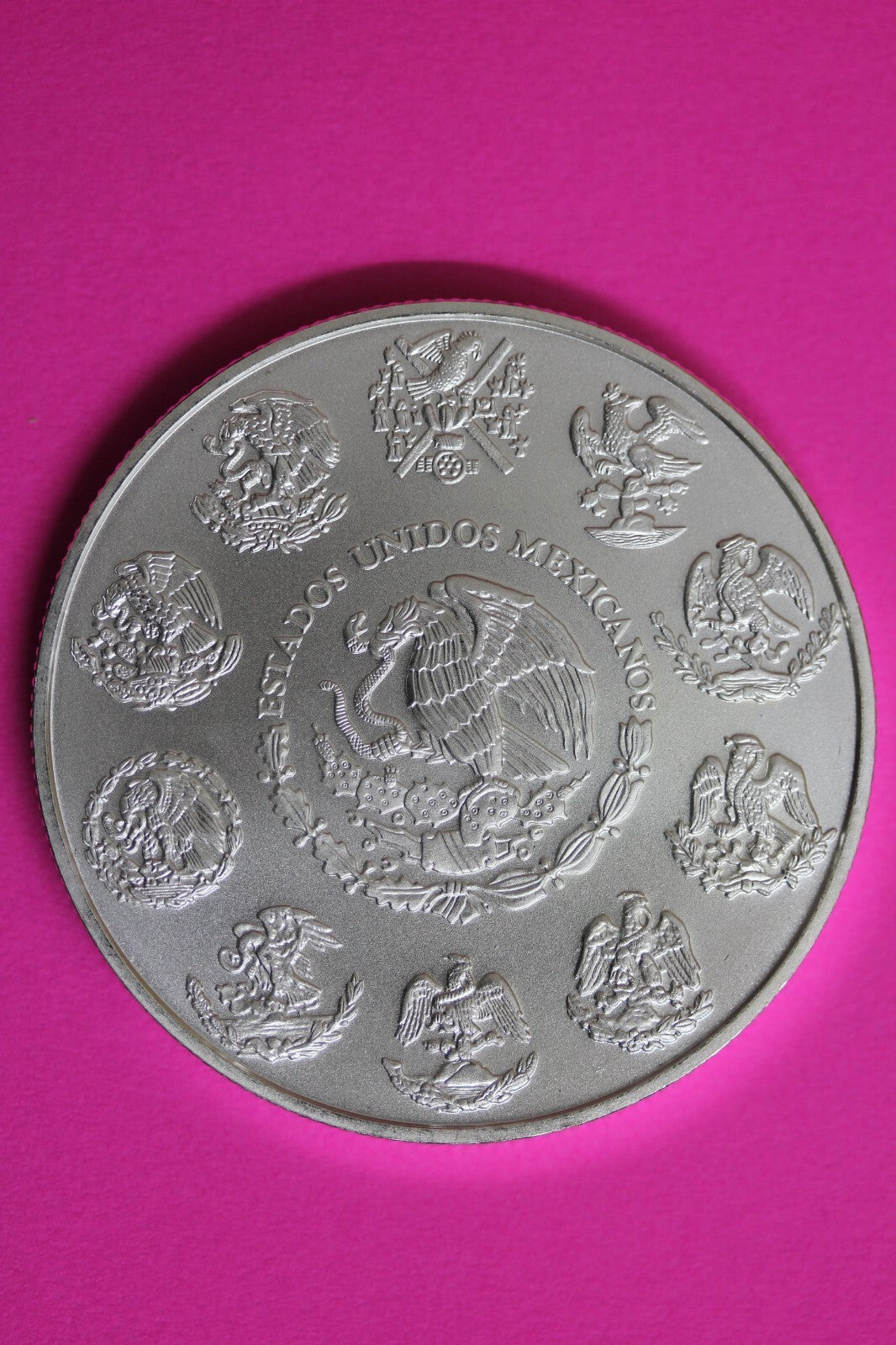 Gem BU 2016 Mexico Libertad Same Coin In Pics 1 Onza 1 OZ .999 Silver Coin 134