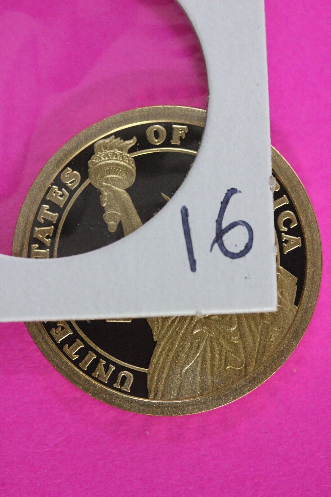 Proof 2012 S Chester Arthur Presidential Dollar DCAM Same Coin In Pics TOM 16