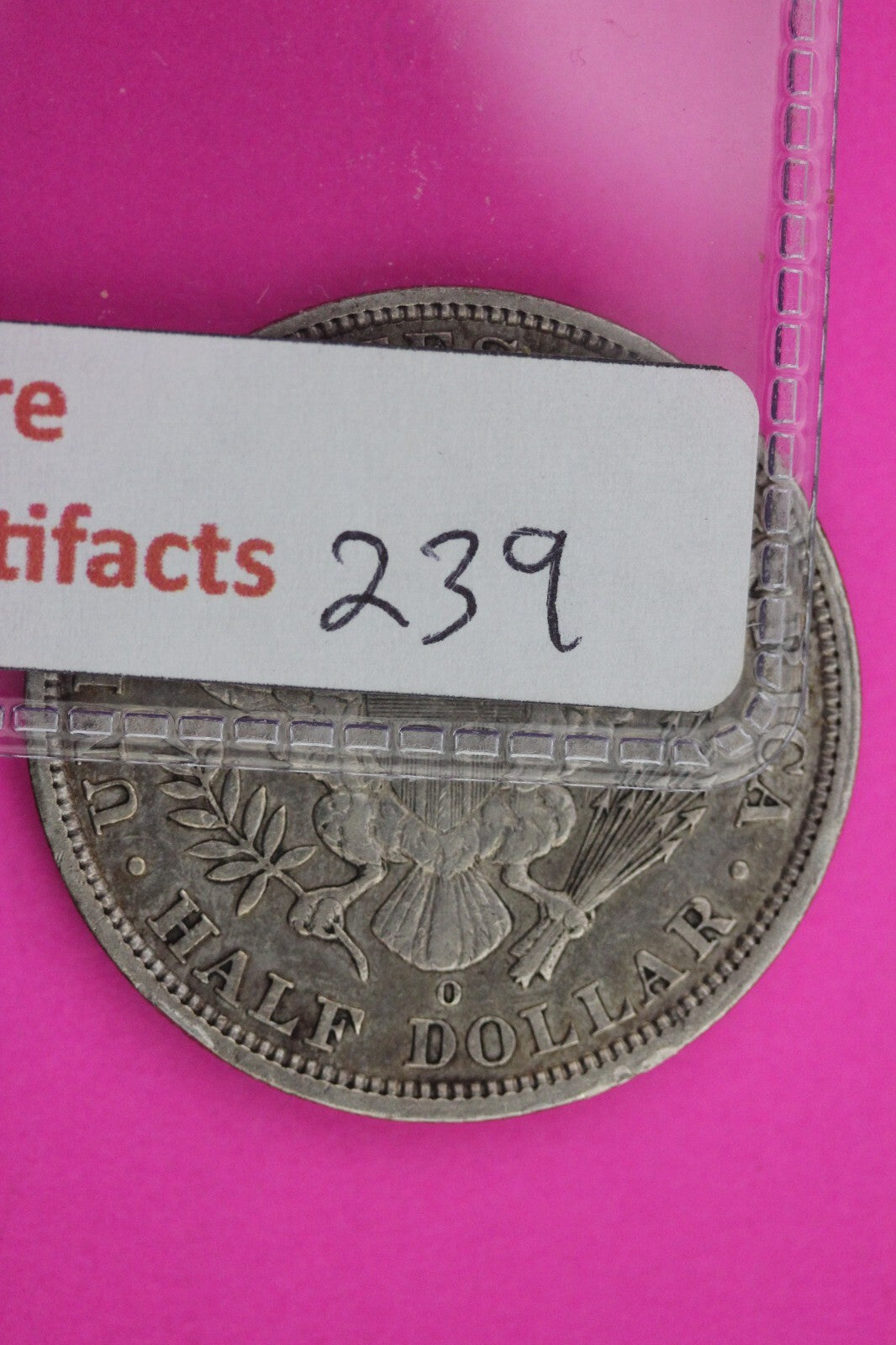 1906 O Barber Liberty Half Dollar Scarce Semi Key Date Silver Coin 239