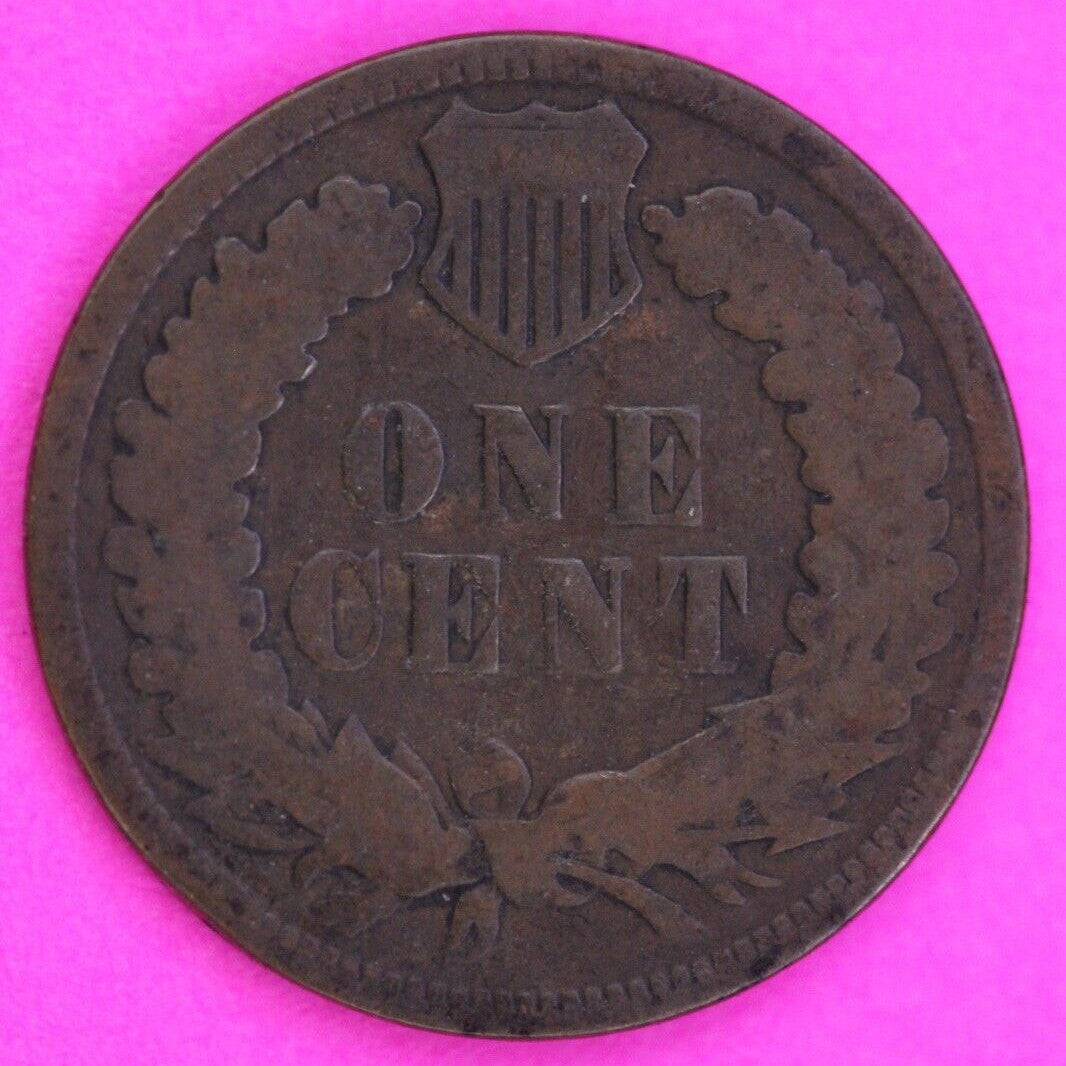 1886 Type 2 Indian Head Cent Penny Scarce Early Type Exact Coin Shown 318